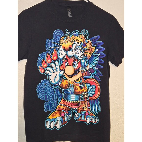 Mario Graphic T-Shirt Small - Picture 1 of 4